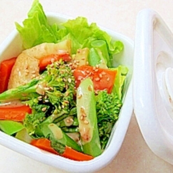 お弁当に 蒸し野菜のごまドレサラダ レシピ 作り方 By ぶるぶるらぶ 楽天レシピ お弁当に 蒸し野菜のごまドレサラダ レシピ 作り方 By ぶるぶるらぶ 楽天レシピ